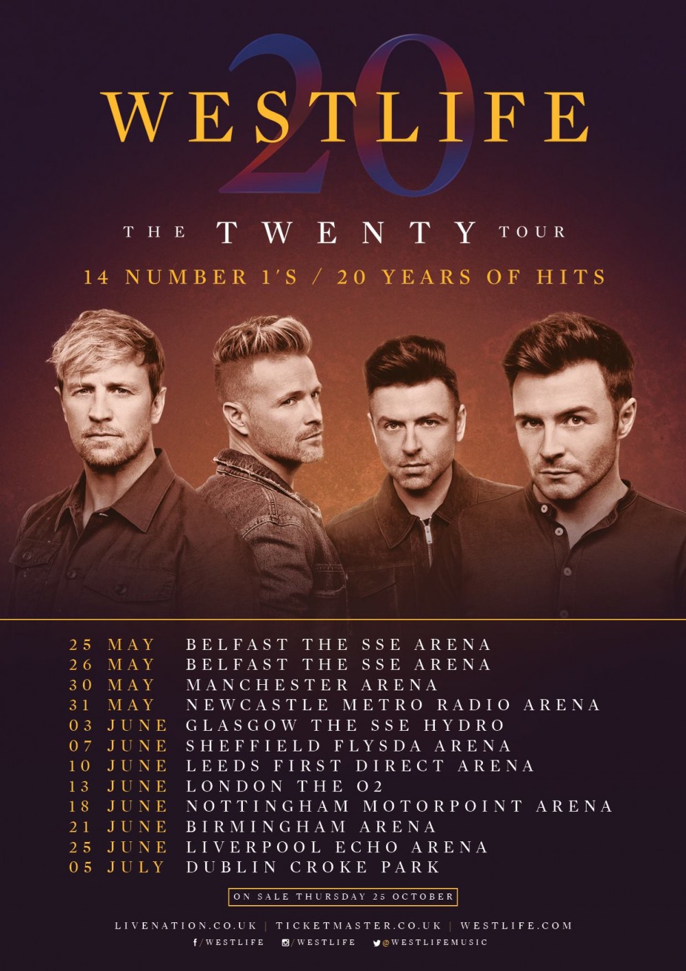 Westlife Facebook